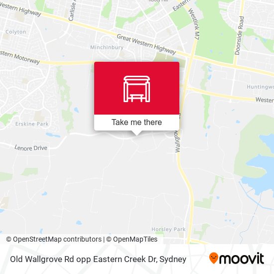 Old Wallgrove Rd opp Eastern Creek Dr map