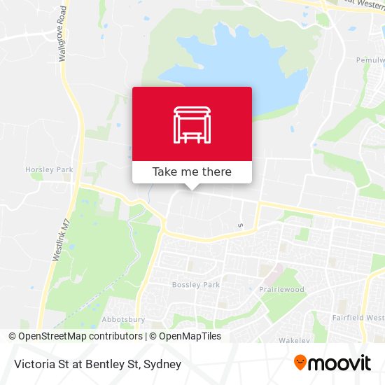 Victoria St at Bentley St map