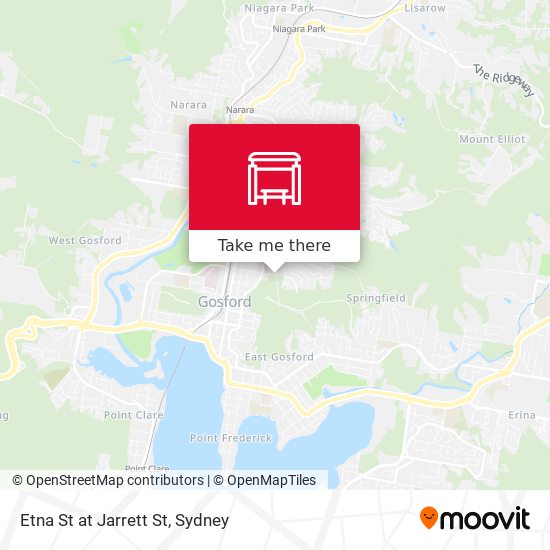 Etna St at Jarrett St map