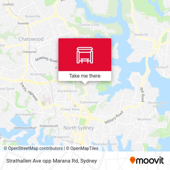Strathallen Ave opp Marana Rd map
