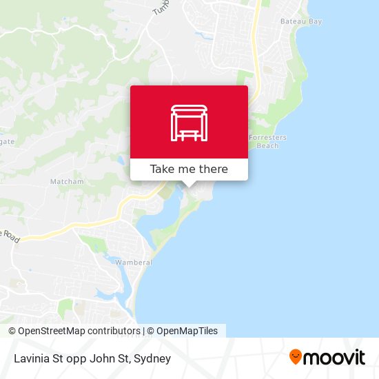 Lavinia St opp John St map