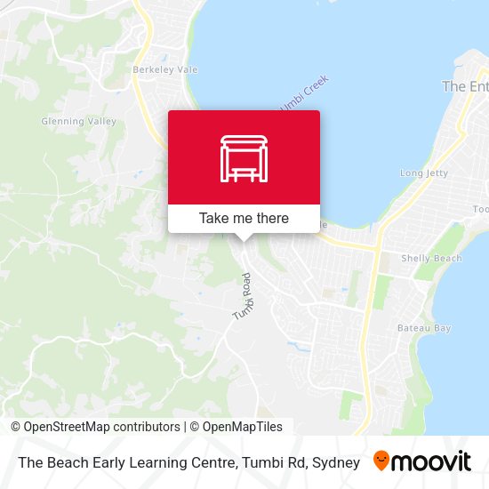 The Beach Early Learning Centre, Tumbi Rd map