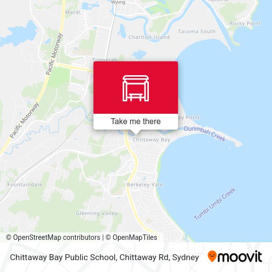 Chittaway Bay Public School, Chittaway Rd map