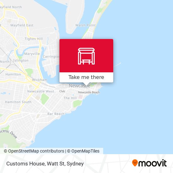 Customs House, Watt St map