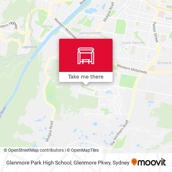 Glenmore Park High School, Glenmore Pkwy map