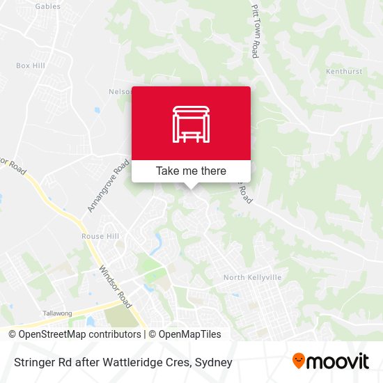 Stringer Rd after Wattleridge Cres map