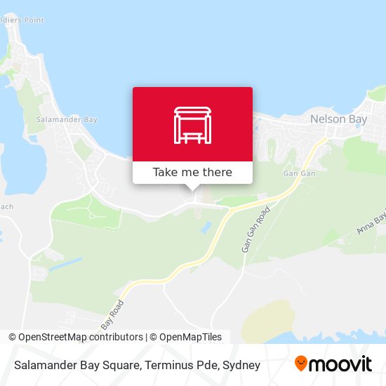 Salamander Bay Square, Terminus Pde map