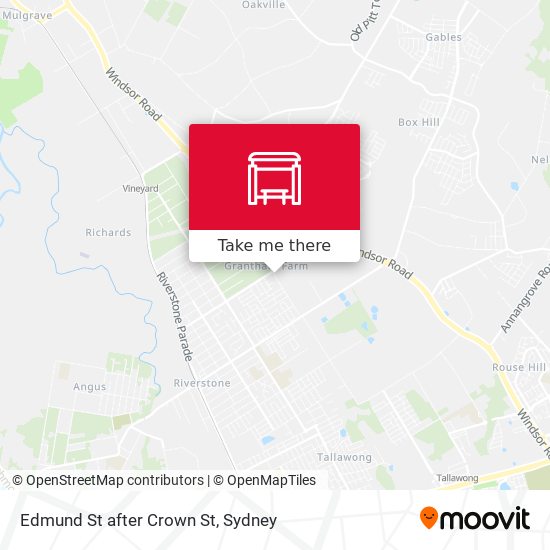 Edmund St after Crown St map