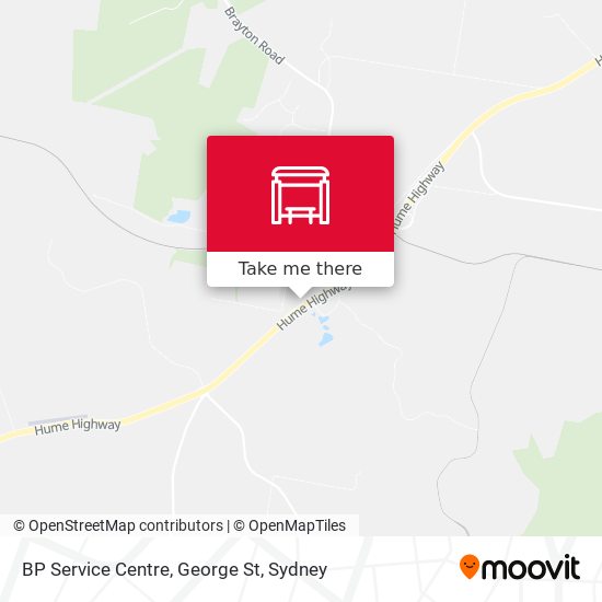 BP Service Centre, George St map