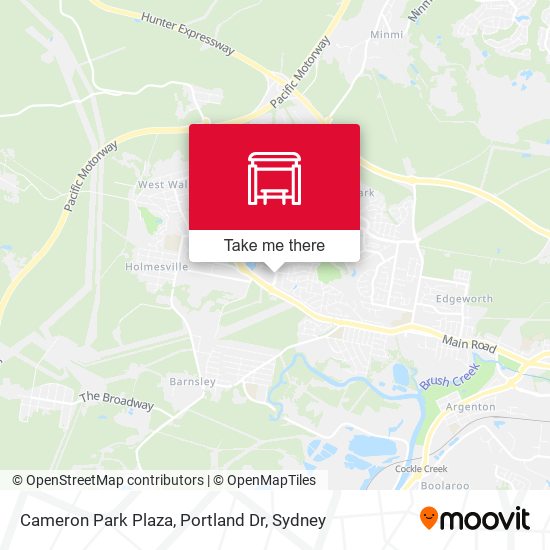 Cameron Park Plaza, Portland Dr map