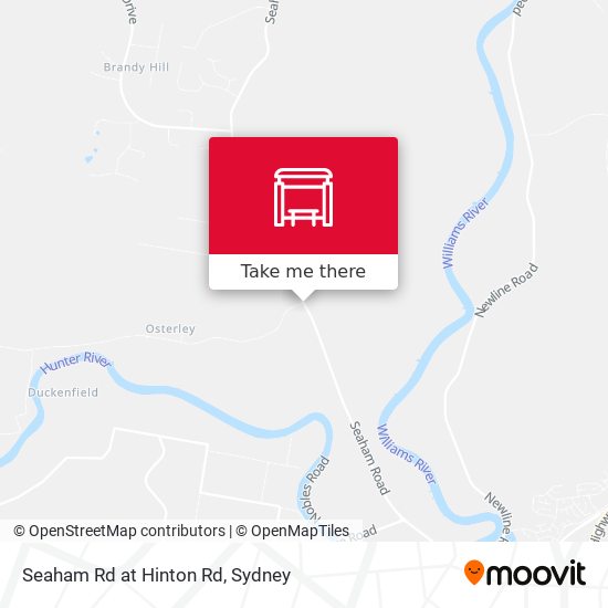 Seaham Rd at Hinton Rd map