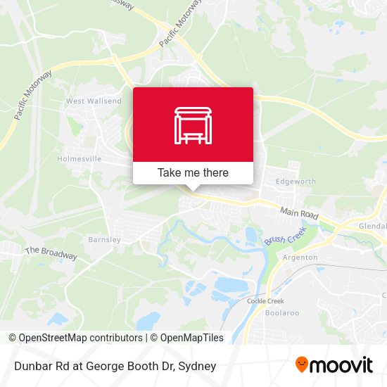 Dunbar Rd at George Booth Dr map