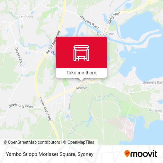 Yambo St opp Morisset Square map