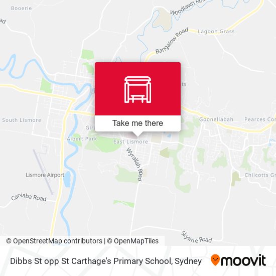 Dibbs St opp St Carthage's Primary School map