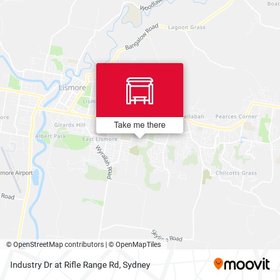 Industry Dr at Rifle Range Rd map
