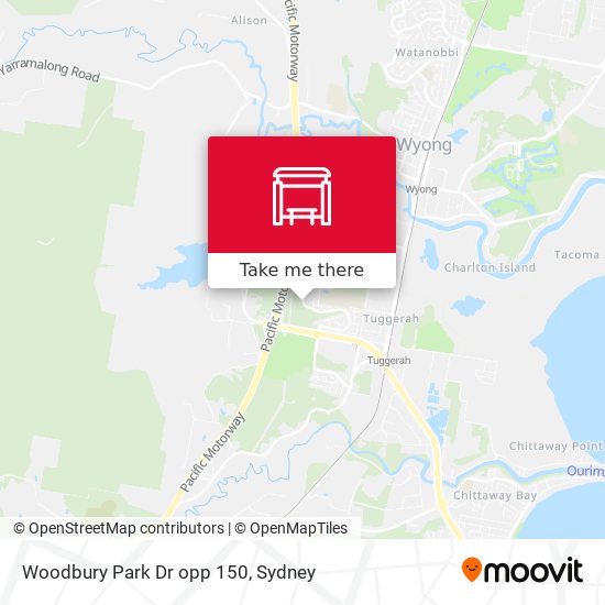 Woodbury Park Dr opp 150 map