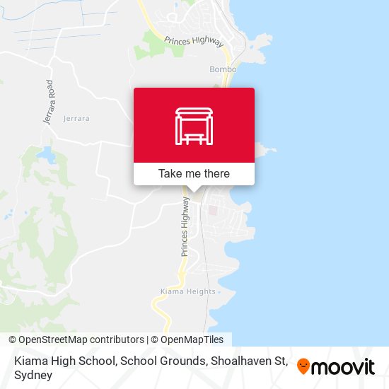 Mapa Kiama High School, School Grounds, Shoalhaven St