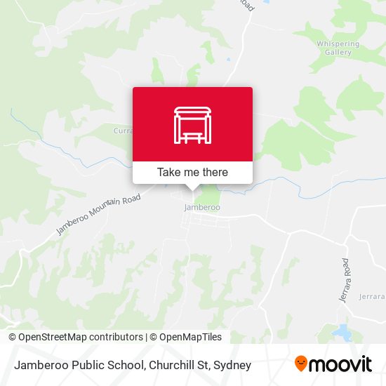 Jamberoo Public School, Churchill St map