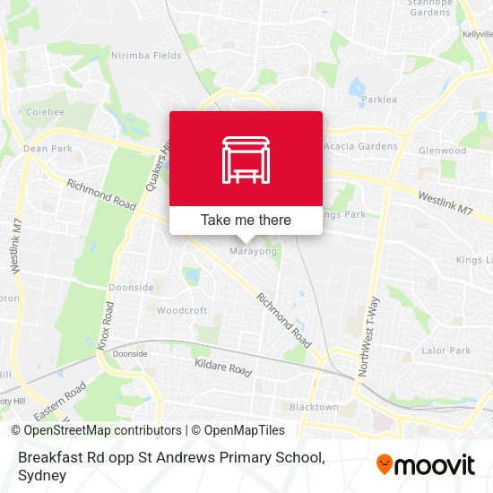 Breakfast Rd opp St Andrews Primary School map