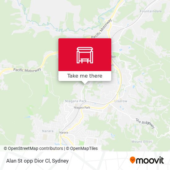 Alan St opp Dior Cl map