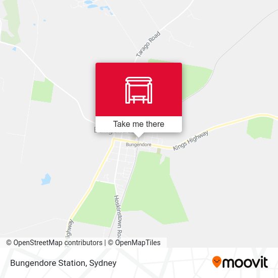 Bungendore Station Routes, Schedules, and Fares