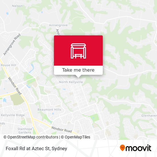 Foxall Rd at Aztec St map