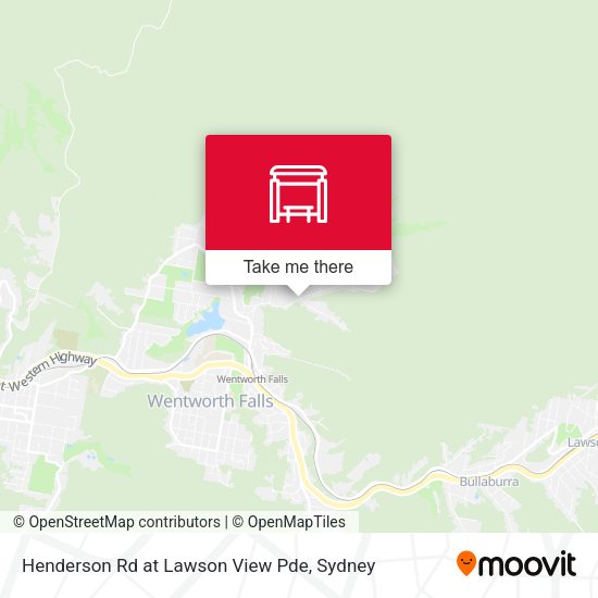Henderson Rd at Lawson View Pde map