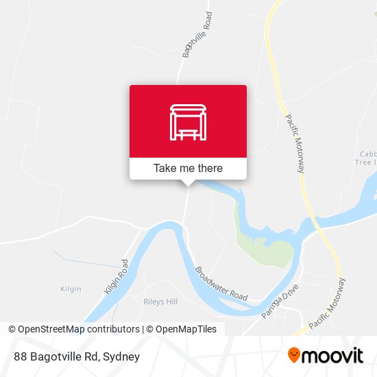 88 Bagotville Rd map