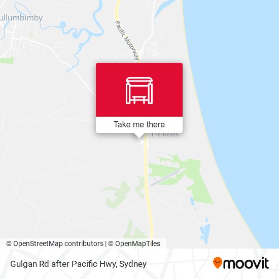 Gulgan Rd after Pacific Hwy map