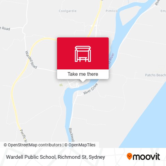 Wardell Public School, Richmond St map