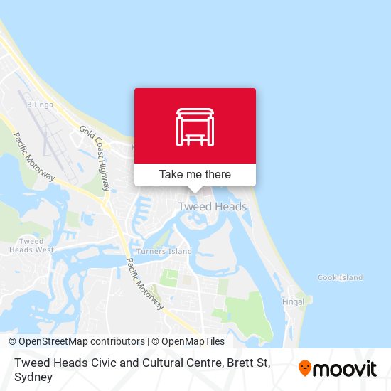 Tweed Heads Civic and Cultural Centre, Brett St map