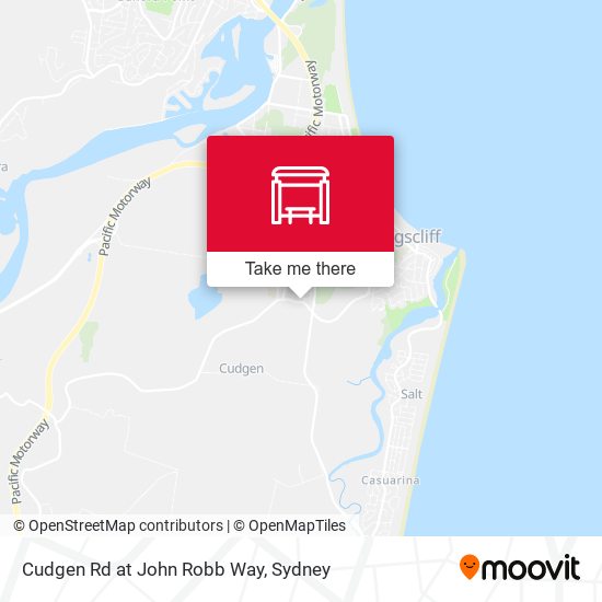 Cudgen Rd at John Robb Way map