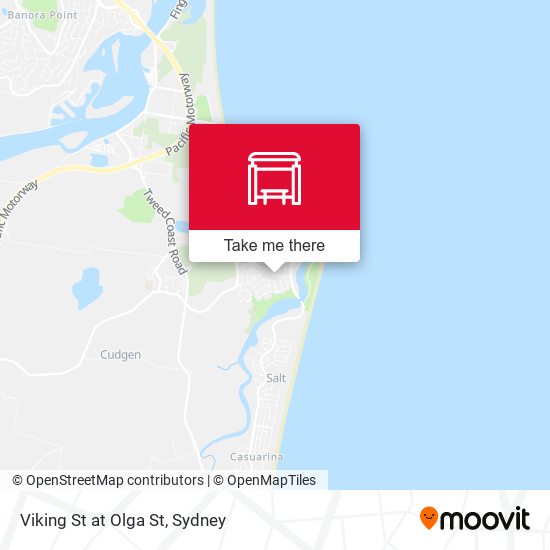 Viking St at Olga St map