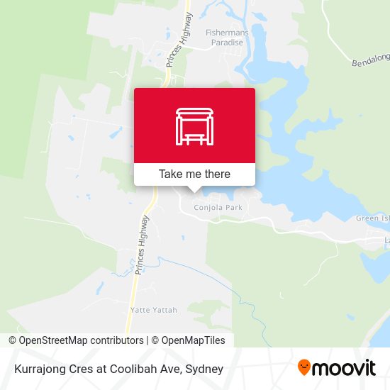 Kurrajong Cres at Coolibah Ave map