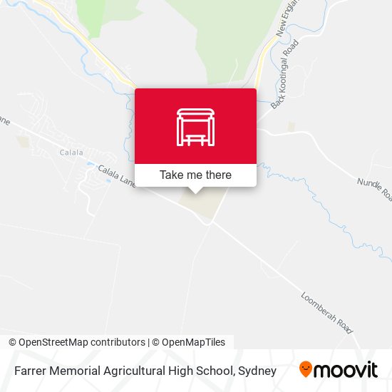 Farrer Memorial Agricultural High School map