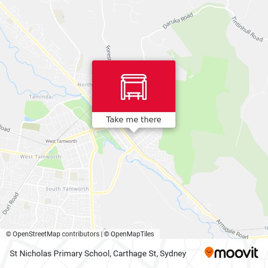 St Nicholas Primary School, Carthage St map