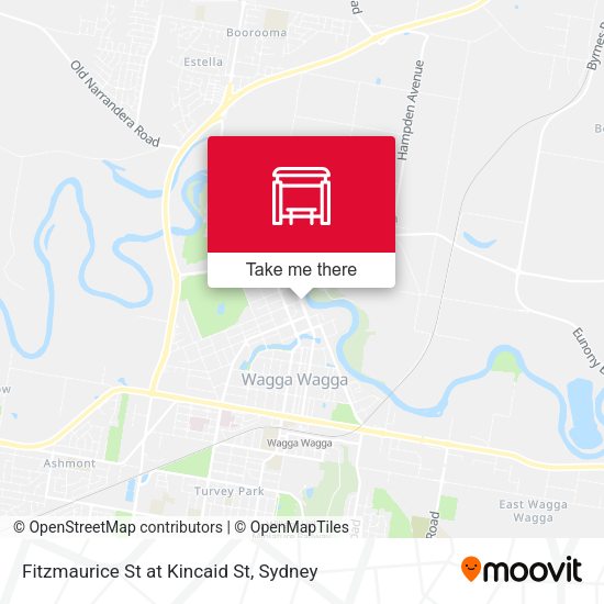 Fitzmaurice St at Kincaid St map
