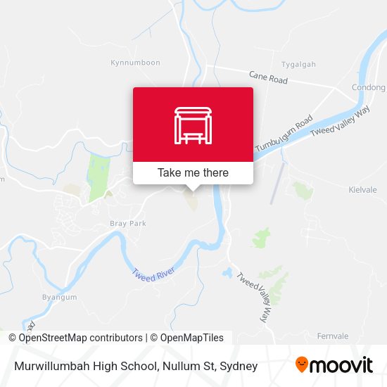 Murwillumbah High School, Nullum St map