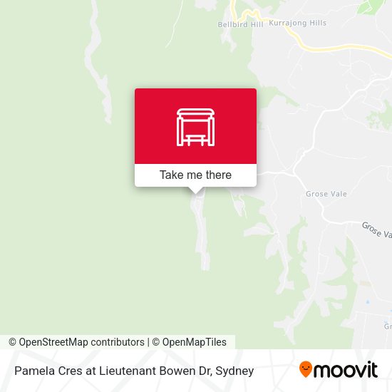 Pamela Cres at Lieutenant Bowen Dr map