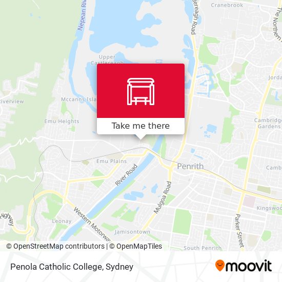 Penola Catholic College map