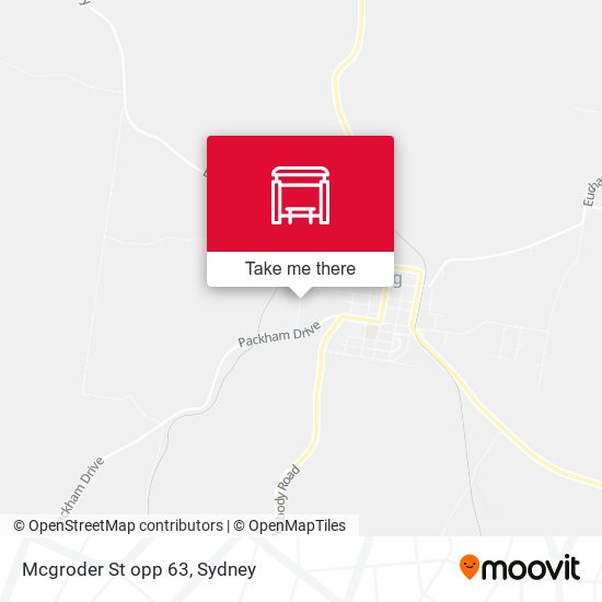 Mcgroder St opp 63 map