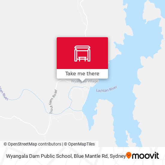 Wyangala Dam Public School, Blue Mantle Rd stop - Routes, Schedules ...