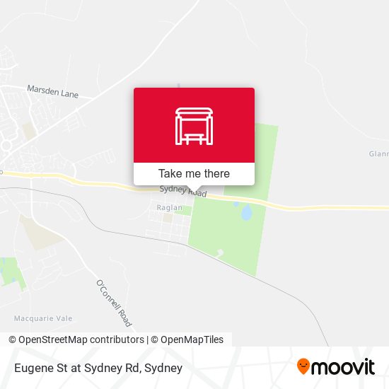 Eugene St at Sydney Rd map