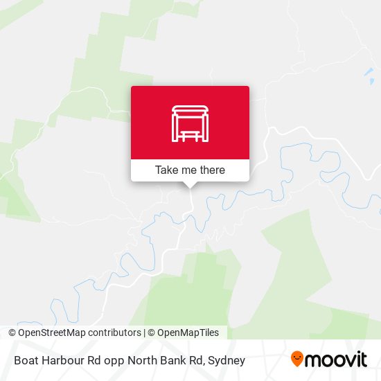 Boat Harbour Rd opp North Bank Rd map