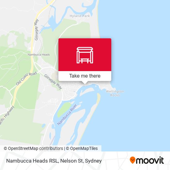 Nambucca Heads RSL, Nelson St map