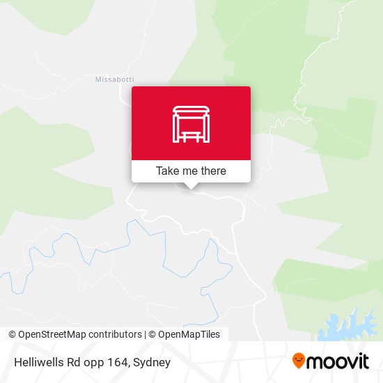Helliwells Rd opp 164 map