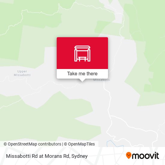 Missabotti Rd at Morans Rd map