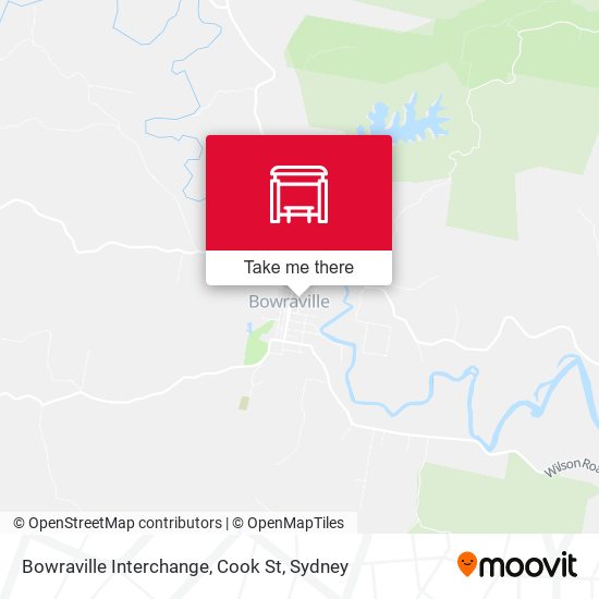Bowraville Interchange, Cook St map