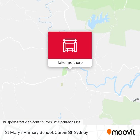 St Mary's Primary School, Carbin St map
