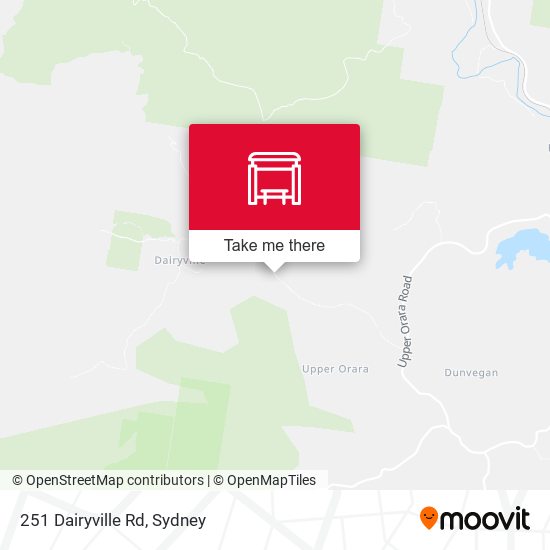 251 Dairyville Rd map